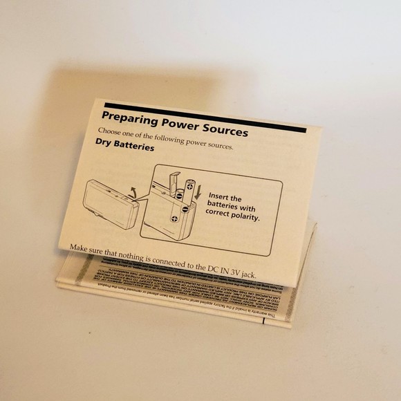 Sony M-570V Tape Voice Recorder Clear Voice V-O-R Microcassette. Tested. - Picture 7 of 16